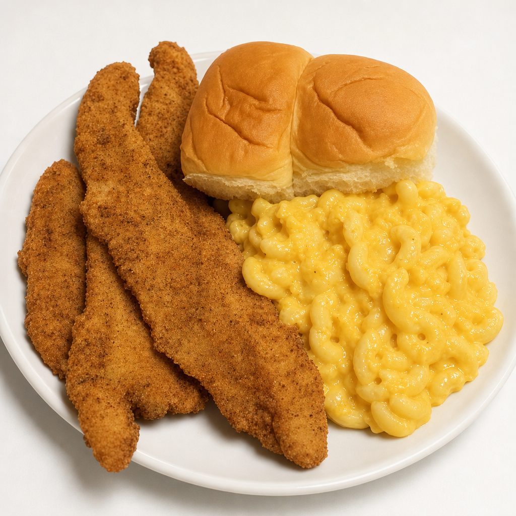 3 Pc Catfish w/Side.