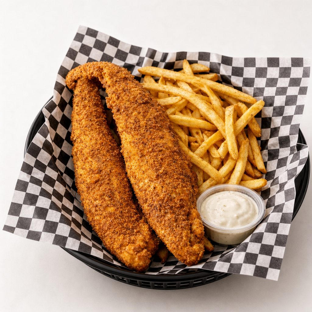 2 Pc Catfish w/Side.