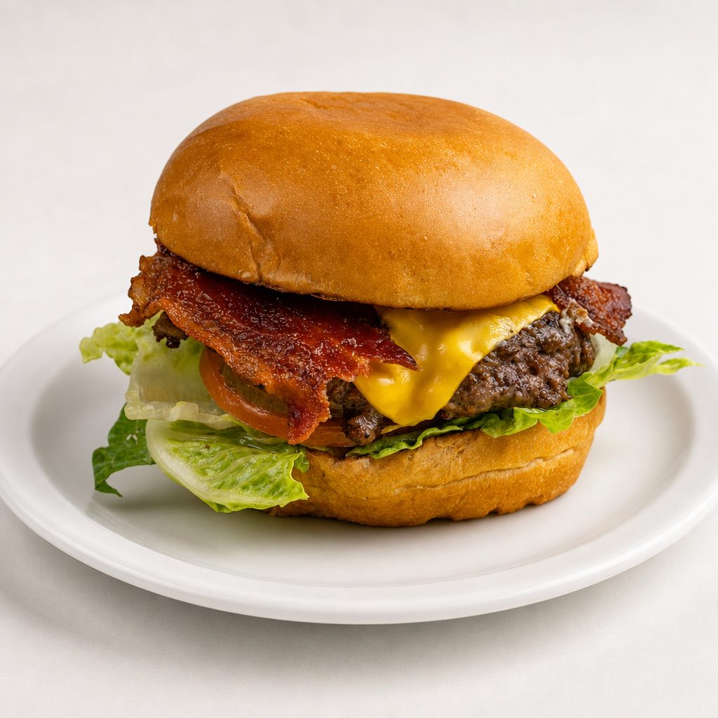 Bacon Cheeseburger.