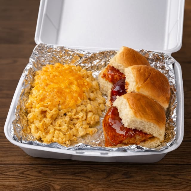 3 Piece Mini Sliders.