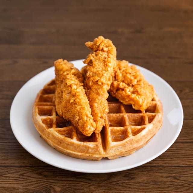 Chicken & Waffle.