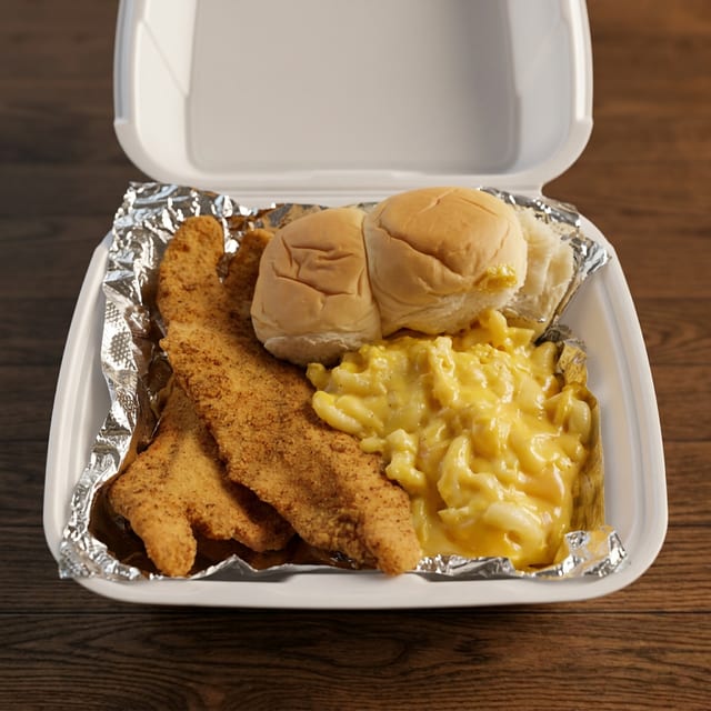 3 Pc Catfish w/Side.